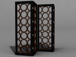 room divider Model 3D