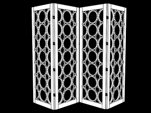 room divider Model 3D