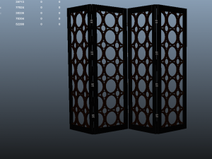 room divider Model 3D