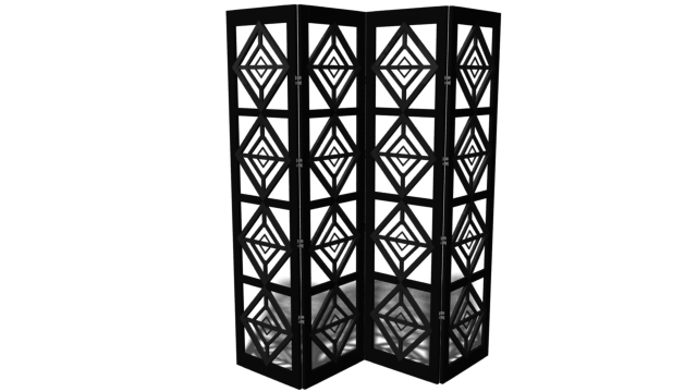 room divider 3Dモデル .c4d .max .obj .3ds .fbx .stl .blend 