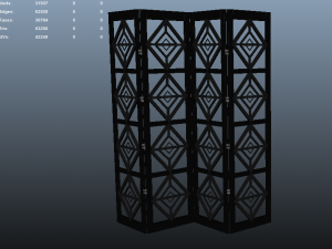 room divider 3Dモデル