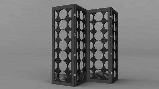 room divider 3Dモデル .c4d .max .obj .3ds .fbx .stl .blend