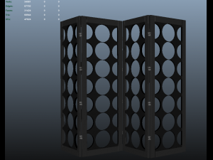 room divider 3D Model