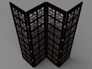 room divider 3D 모델