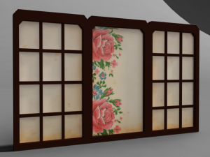 room divider 3D Model