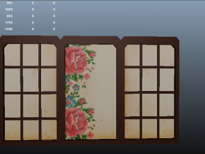 room divider 3D Model