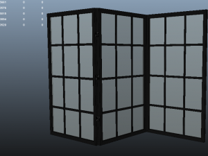 room divider 3Dモデル