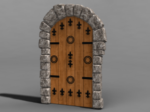 door Model 3D