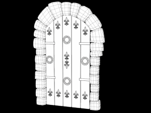 door Model 3D