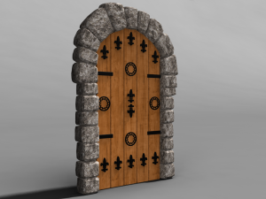 door Model 3D