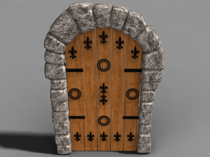 door Model 3D