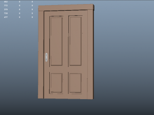 door Modelo 3D