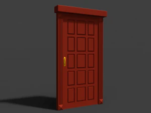 porta Modello 3D