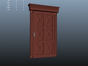 door Model 3D