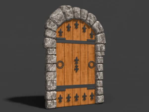 porta Modello 3D
