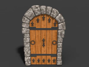 porta Modello 3D