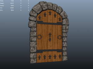 door Modello 3D
