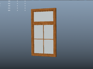 window 3D Model