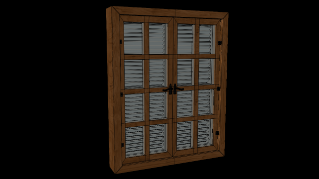 window 3D Model .c4d .max .obj .3ds .fbx .stl .blend 