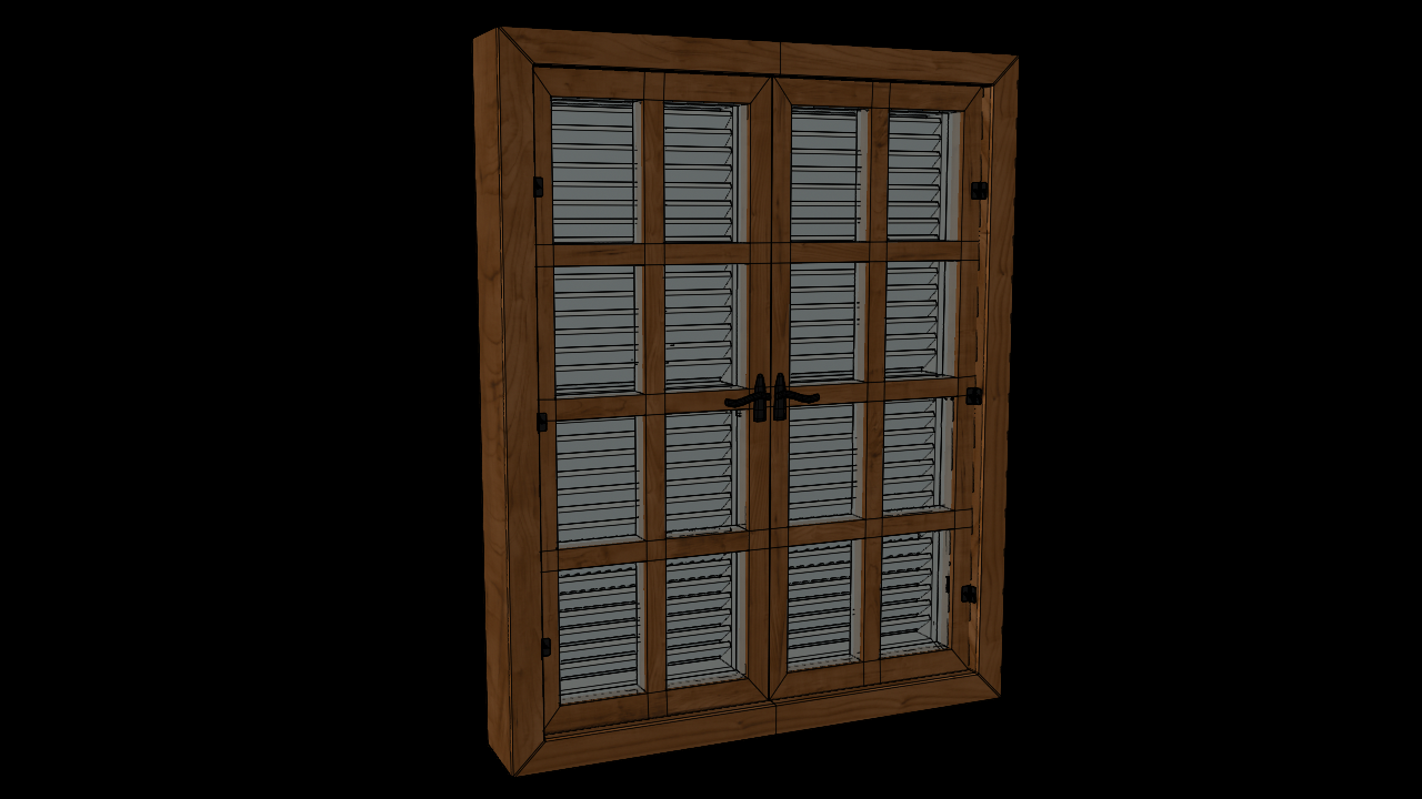 Window 3d model