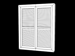 window 3D Model