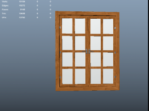 window 3D Model