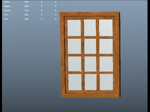 window 3D Model