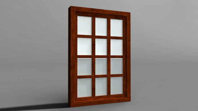 window 3D Model .c4d .max .obj .3ds .fbx .stl .blend 