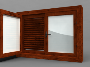 window 3D Model