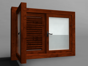 window 3D मॉडल