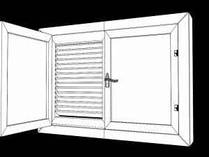 window 3D मॉडल