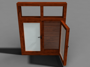 window 3Dモデル