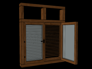 window 3Dモデル