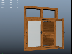 window 3Dモデル