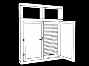 window 3Dモデル