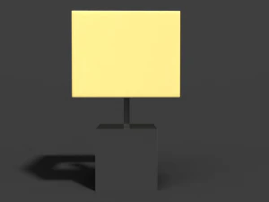 ランプ 3Dモデル