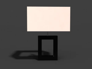 l&acirc;mpada Modelo 3D