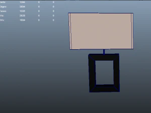 l&acirc;mpada Modelo 3D