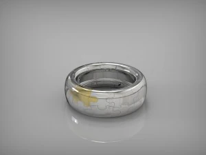 拼图环 3D 打印模型 3D 打印模型