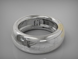 puzle ring 3d print model 3Dプリントモデル