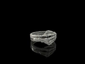 silver street jewelry ring i will always be agains 3D Print Model