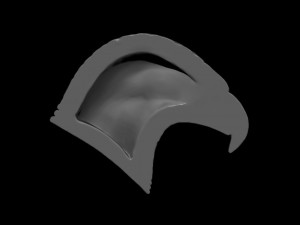 eagle head jewelry 3d print model 3D-printmodel