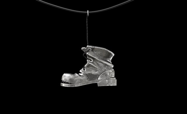 pendant old shoe silver street collection Modèles 3D en vedette .c4d .max .obj .3ds .fbx .stl .blend 