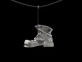 pendant old shoe silver street collection Modèles 3D en vedette