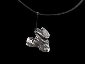 pendant old shoe silver street collection Modèles 3D en vedette