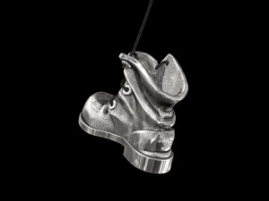 pendant old shoe silver street collection Modèles 3D en vedette