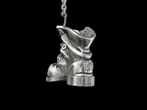 pendant old shoe silver street collection 3D Print Model