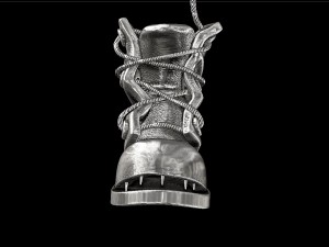 pendant old shoe silver street collection Modèles 3D en vedette