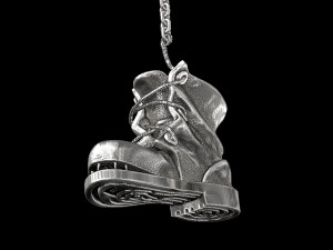pendant old shoe silver street collection Modèles 3D en vedette