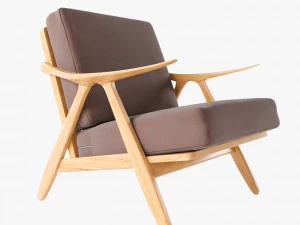 안락의자 올리비아노 3D 모델